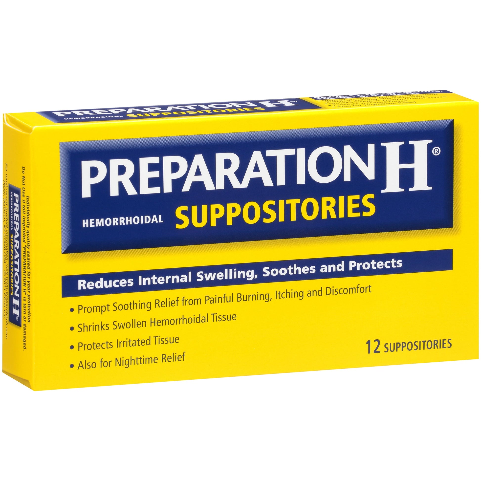 HEMORRHOIDAL SUPPOSITORIES 12