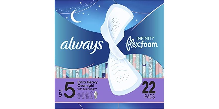 ALWAYS INFINITY FLXFM FLXW REG PAD 12X18