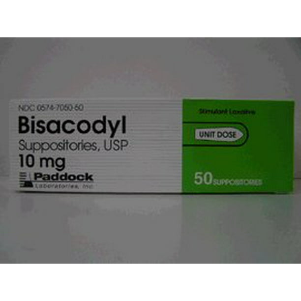 BISACODYL SU 10MG 50