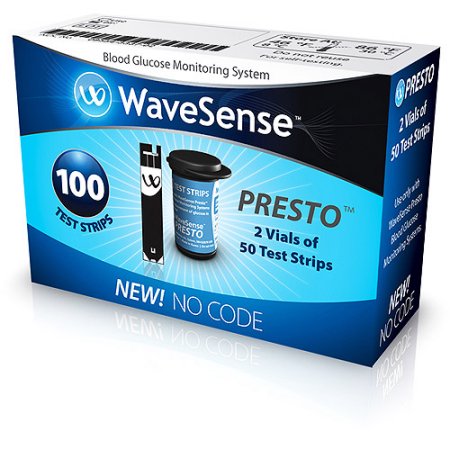 WAVESENSE PRESTO STRIP 100CT