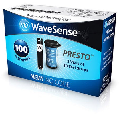 WAVESENSE PRESTO STRIP 100CT