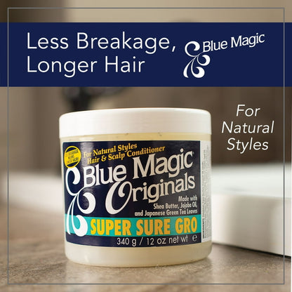 Blue Magic Anti-Breakage Formula Conditioner, 12 oz