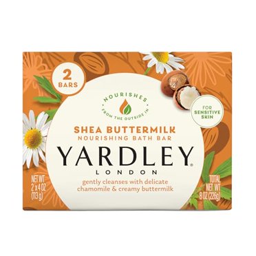 YARDLEY SOAP SHEA BUTTERMILK SNS BAR 4OZ