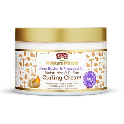 AFRICARE S/B CURL ACT CREAM 12Z