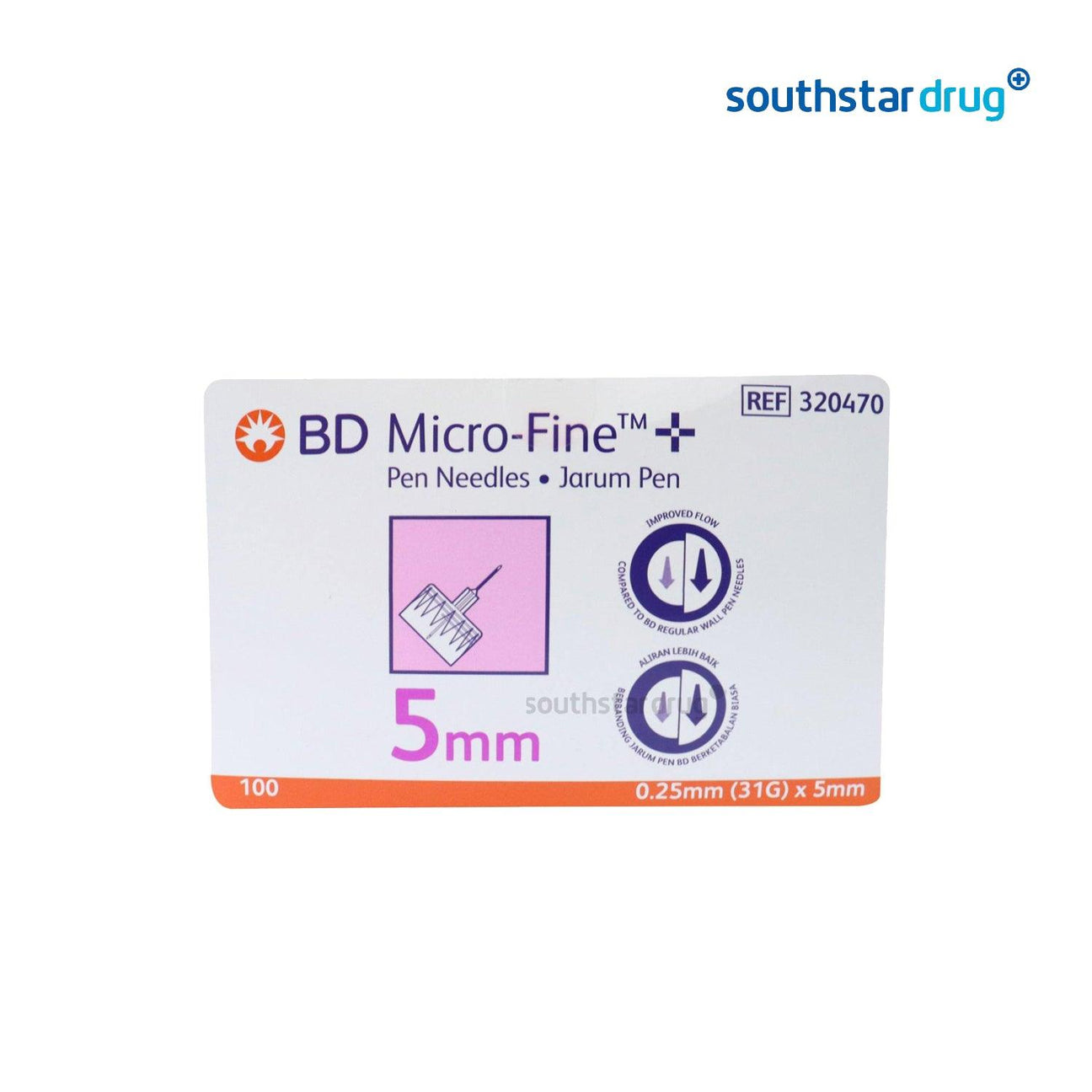 BD UF PEN ND 32GX6MM 100 MICRO