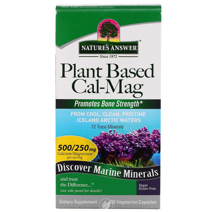 NATURE'S ANSWER PLANT BASED CALCIUM & MAG