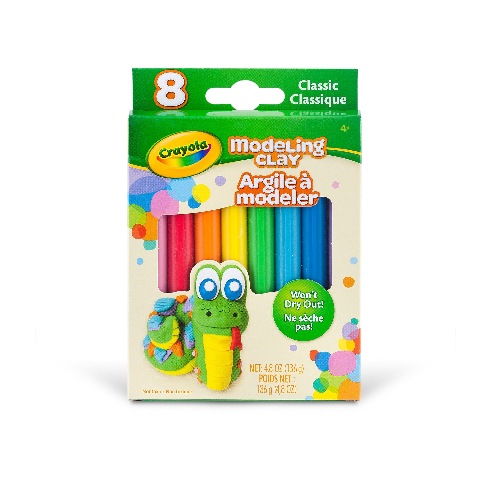 Crayola Modeling Clay, 4 count