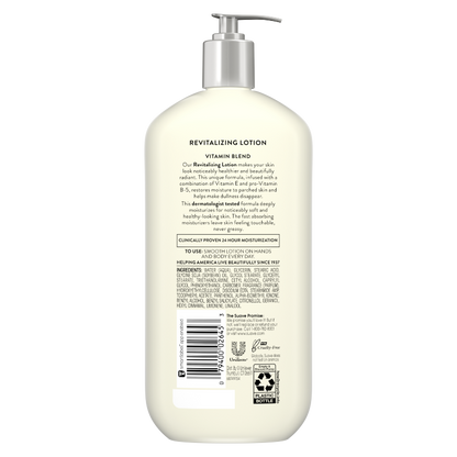 Suave Skin Lotion 18oz Pump Revitalizing Vitamin Blend