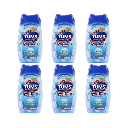 TUMS SMOOTHIE TABLET BERRY 60CT