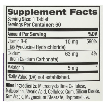 MELATONIN 5 MG TAB 60