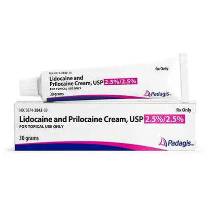 LIDOC/PRILOC CR 2.5-2.5% 30GM TOP