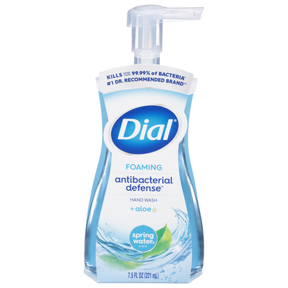 Dial Liquid Soap Anti-Bacteria Spring Water 7.5oz Pump