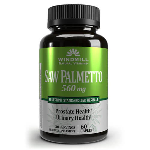 SAW PALMETTO 560MG CAPLET 60CT WINDMILL