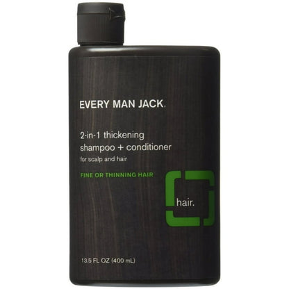 Every Man Jack 2-in-1 Shampoo + Conditioner - Tea Tree, 3 oz