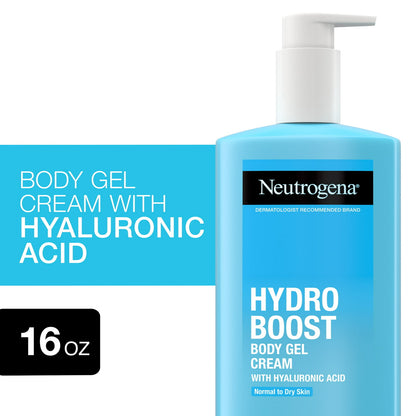 Neutrogena Hydro Boost Body Gel Cream Fragrance-Free 8.5oz