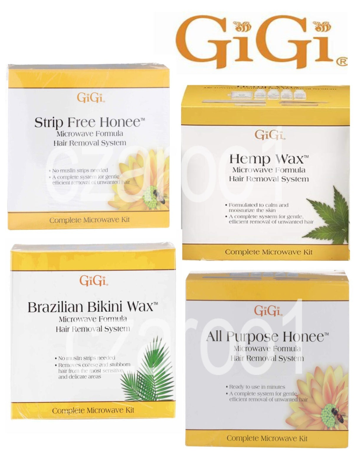 Gigi Hemp Wax Hair Removal System (Microwave Formula)