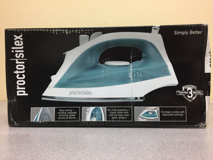 Proctor Silex® Nonstick Iron, WHITE, 17291R