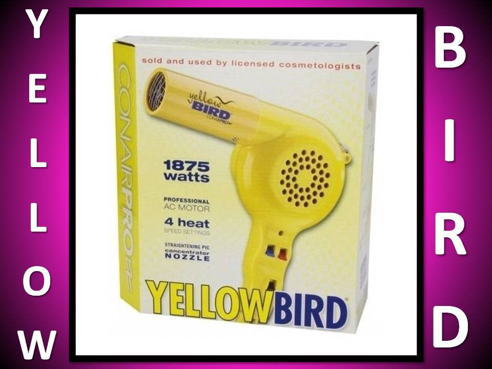 Conair Dryer 1875 Watt Yellowbird