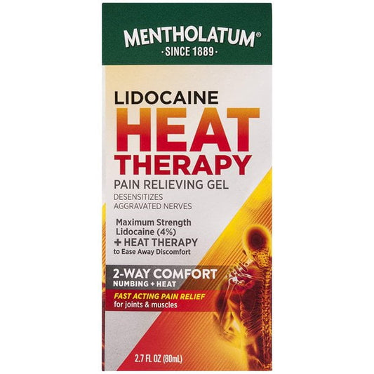 MENTHOLATUM LIDOC HEAT RELIEV GEL 2.7OZ
