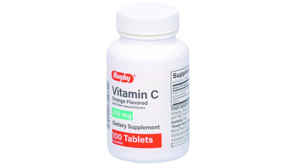 VIT C 500MG TABLET 1000CT RUGBY