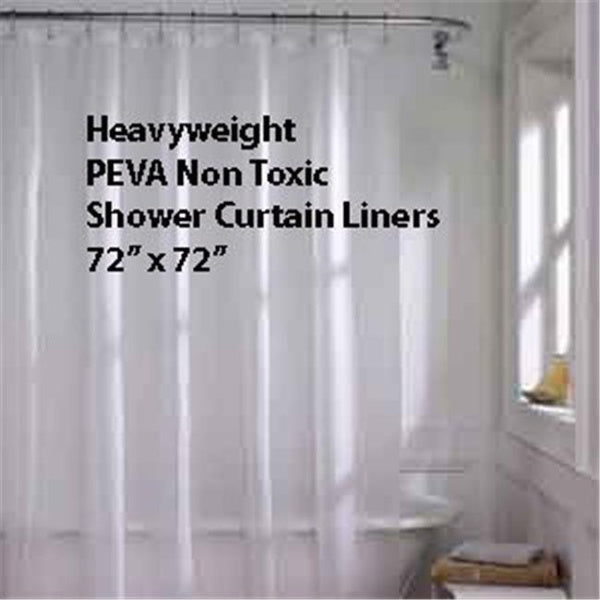Royal Crest Peva 3D Shower Curtain Liner - Smoke