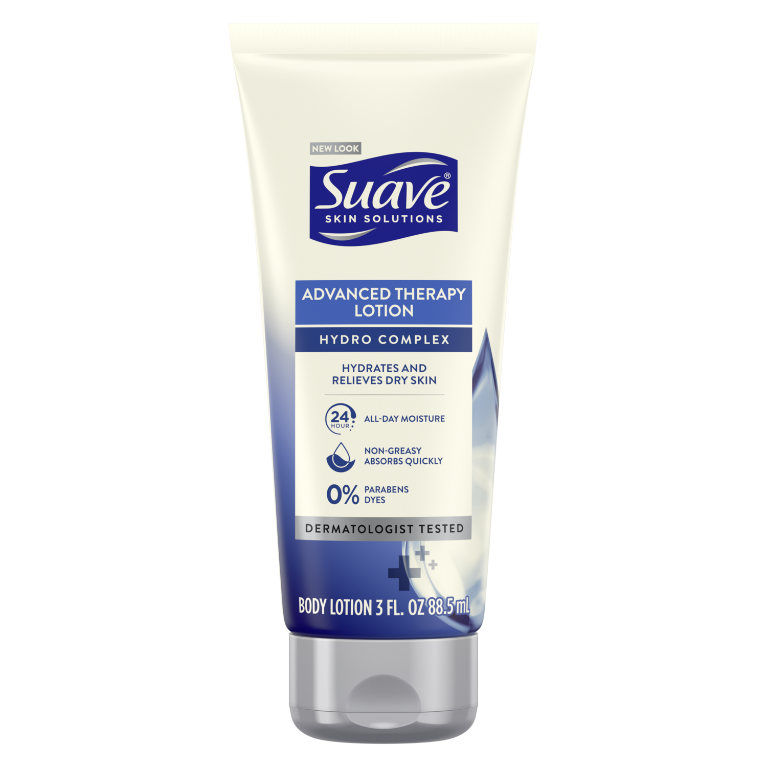 Suave Skin Lotion 18oz Pump Advanced Therapy Hydro Complex