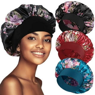 KISS Colors & Care Silky Spandex Braid or Loc Cap, Super Jumbo - Black