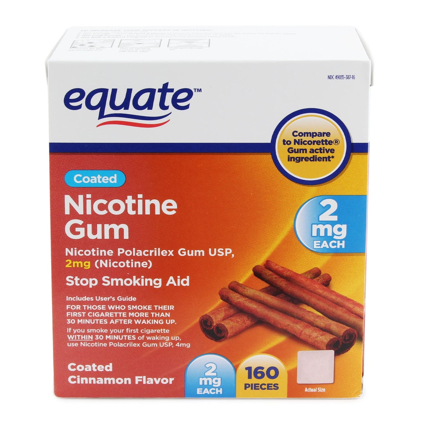 NICOTINE 2 MG GUM 100