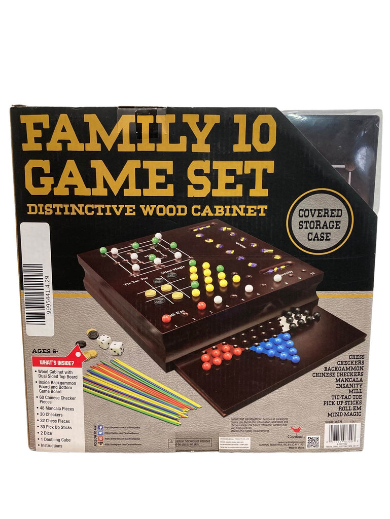 Cardinal Family 10 Game Set