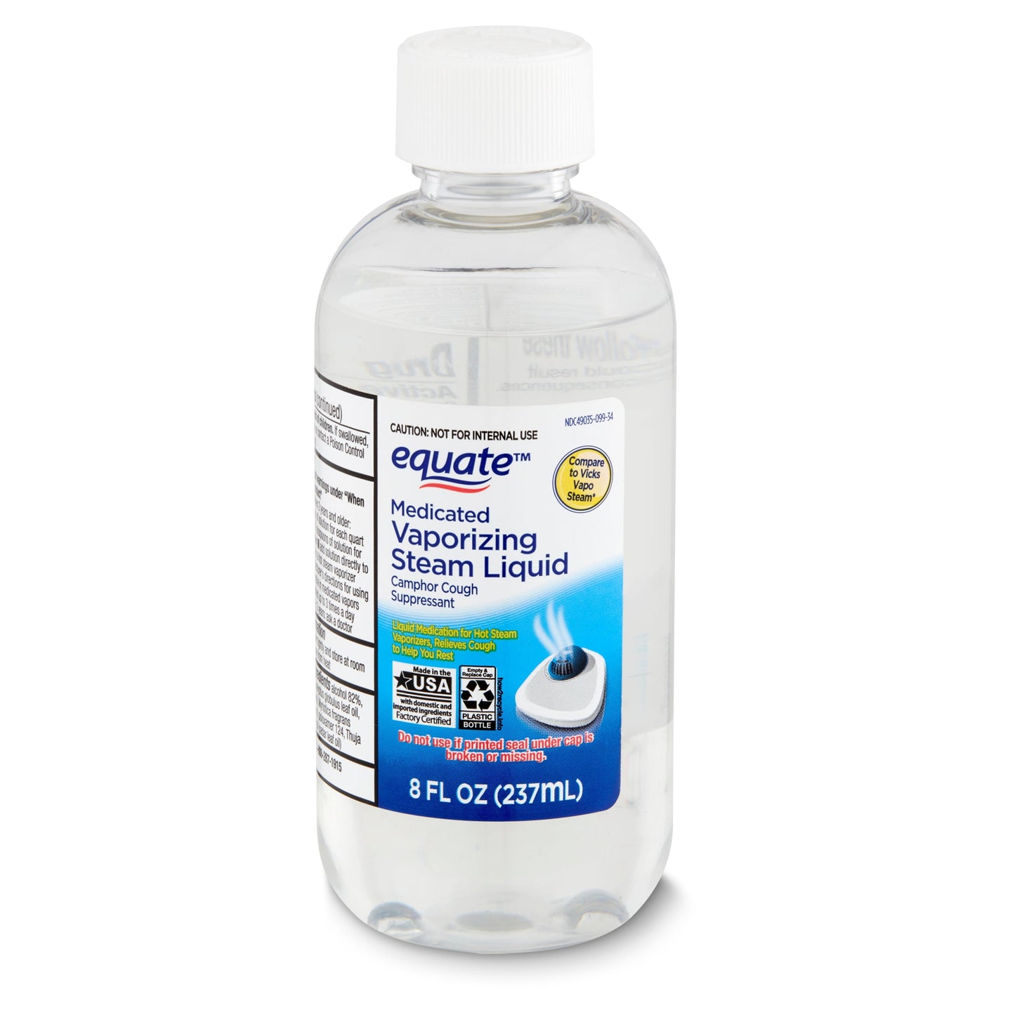 GNP VAPORIZING STEAM MEDICATED LIQ 8OZ