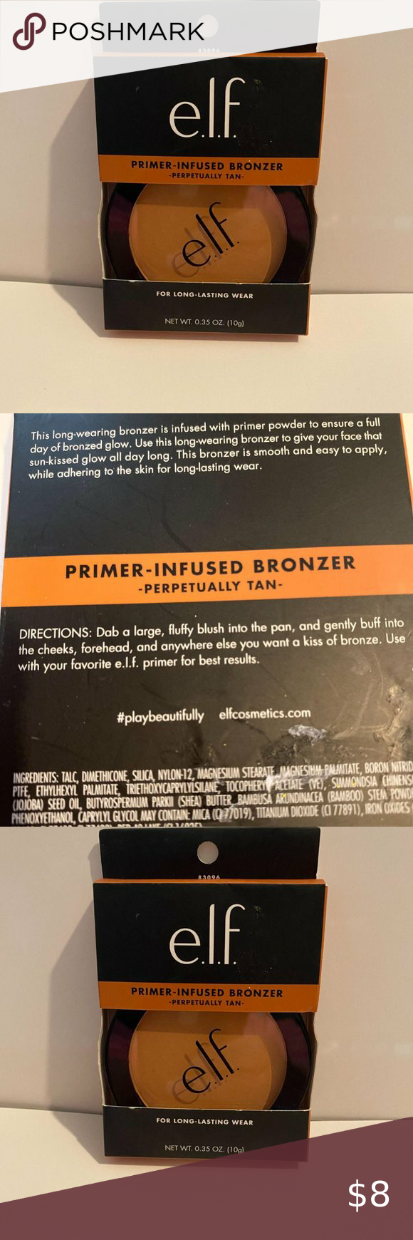 e.l.f. Primer Infused Bronzer - Perpetually Tan