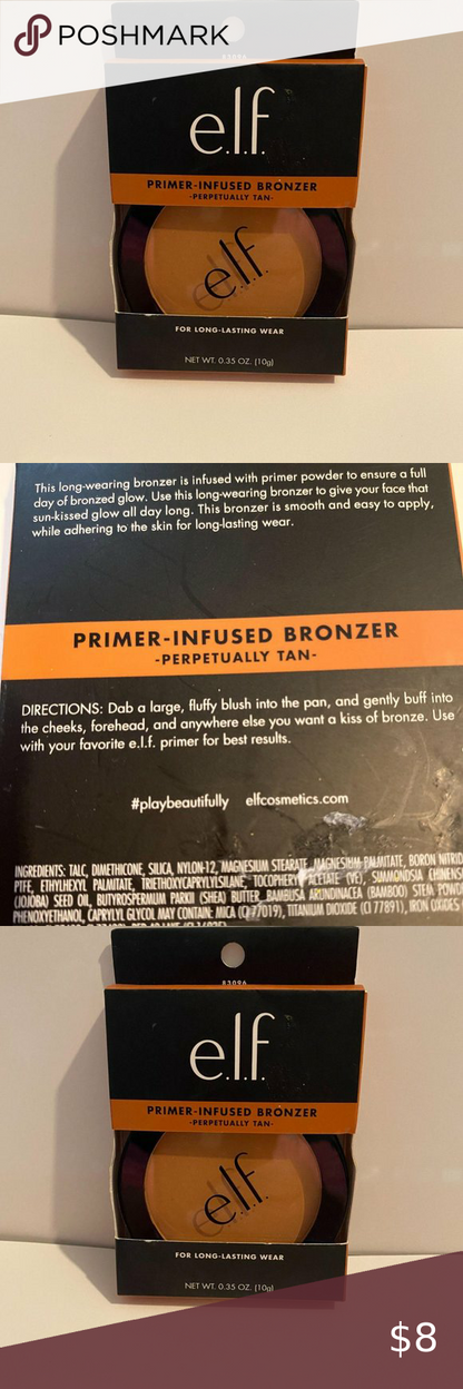 e.l.f. Primer Infused Bronzer - Perpetually Tan