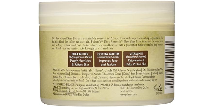 PALMERS SHEA RAW CURL CREAM 8OZ