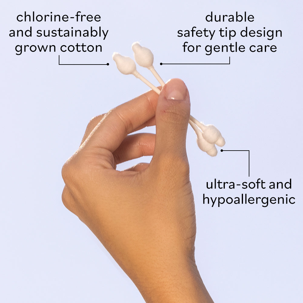 SKY ORGANICS BABY COTTON SWABS,OG1
