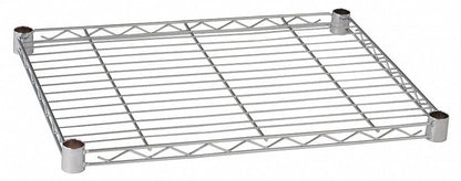 WIRE SHELF 18"X48" STAINLESS 4 CT DS
