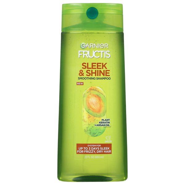 Garnier Fructis Sleek & Shine Smoothing Shampoo, 22 oz