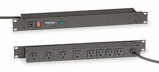 4-OUTLET SURGE 2.5FT LT GRAY