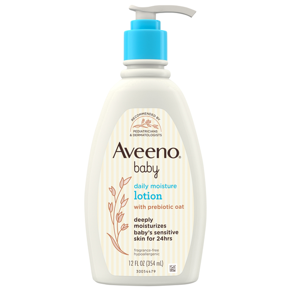 Aveeno Baby Lotion Daily Moisture 18oz Natural Oatmeal