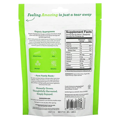 AMAZING GRASS SUPERGREENS POWDER,OG2