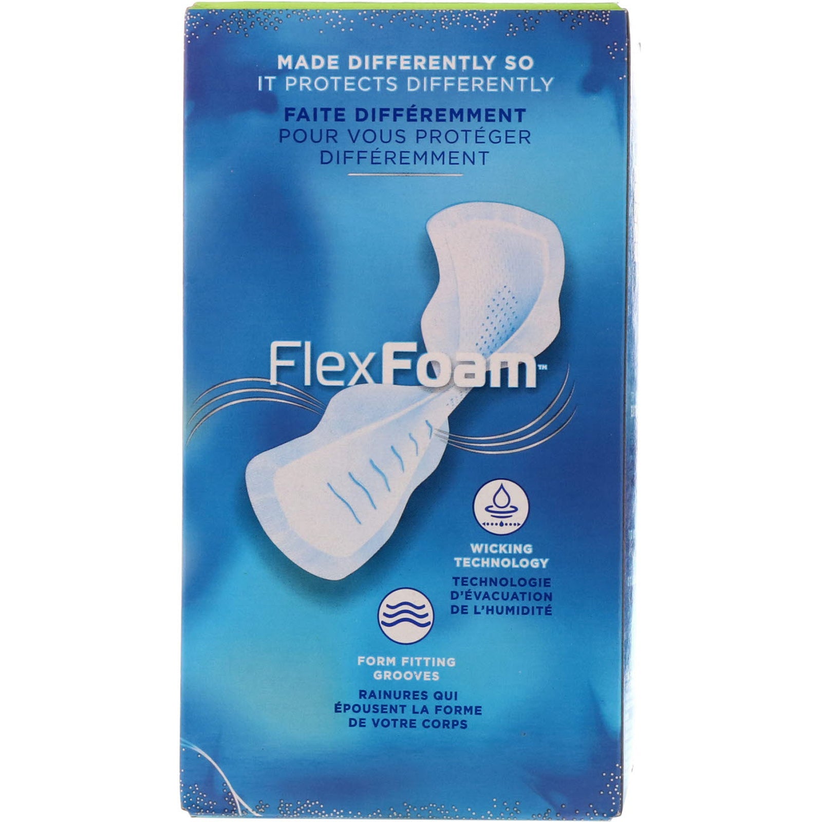 Always Pads Size 2 Infinity Flex Foam 32 Count Heavy Flow