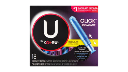 U BY KOTEX CLICK TM 32 REGULAR