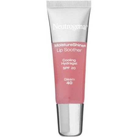 Neutrogena MoistureShine Lip Soother Gloss, SPF 20, Gleam 40, .35 oz