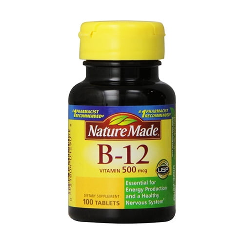VITAMIN B-12 500 MCG TAB 100 (10X10) UD