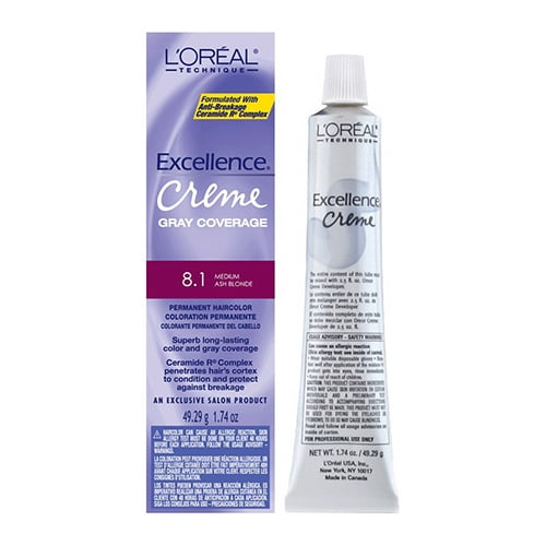 Loreal Excel Creme Color #8 Medium Blonde 1.74oz