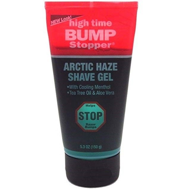 High Time Bump Stopper Shave Gel Arctic Haze  5.3oz