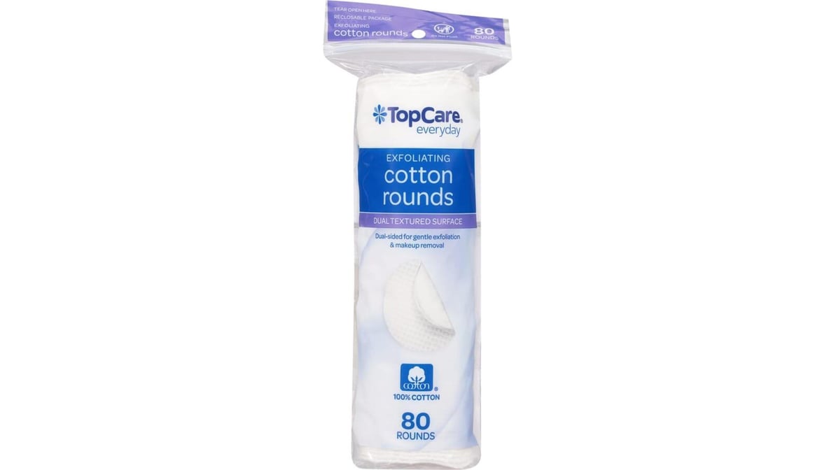 GNP COTTON EXFOLIATING ROUNDS 80CT