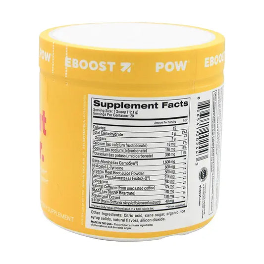 EBOOST POW,TROP PUNCH,15 CT
