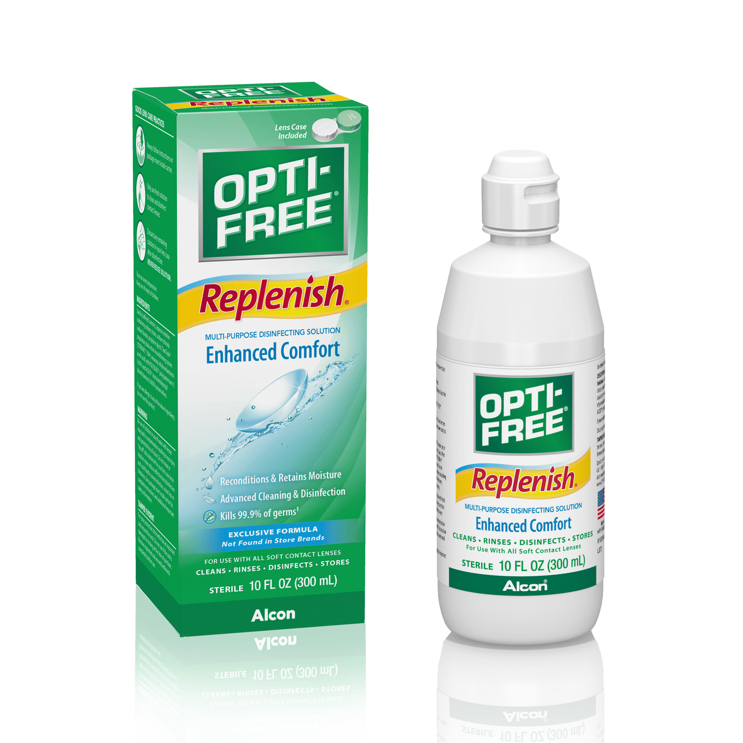Alcon OPTI-FREE puremoist Multi-Purpose Disinfecting Contact Lens Solution, 2 oz