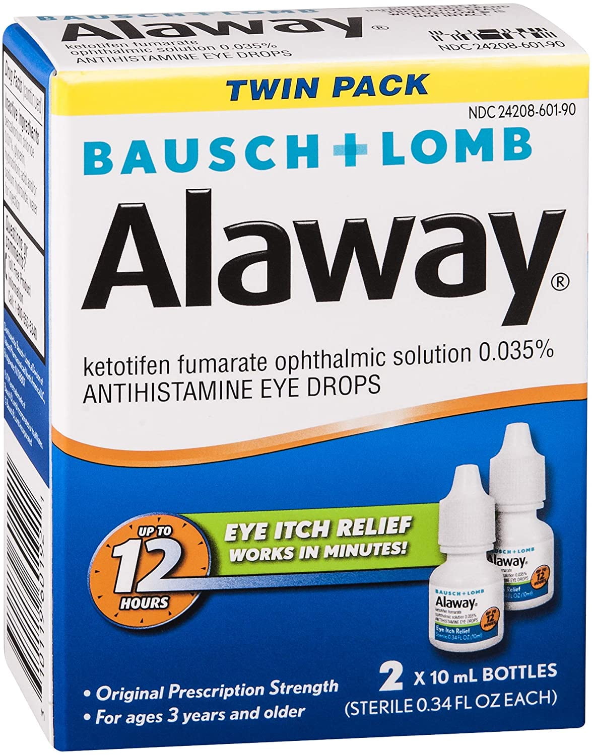 ALAWAY ALLERGY EYE DROP TWIN 2X10ML