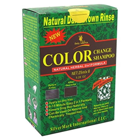 Deity Shampoo Color Change Kit Natural Herbal 2N1 Black